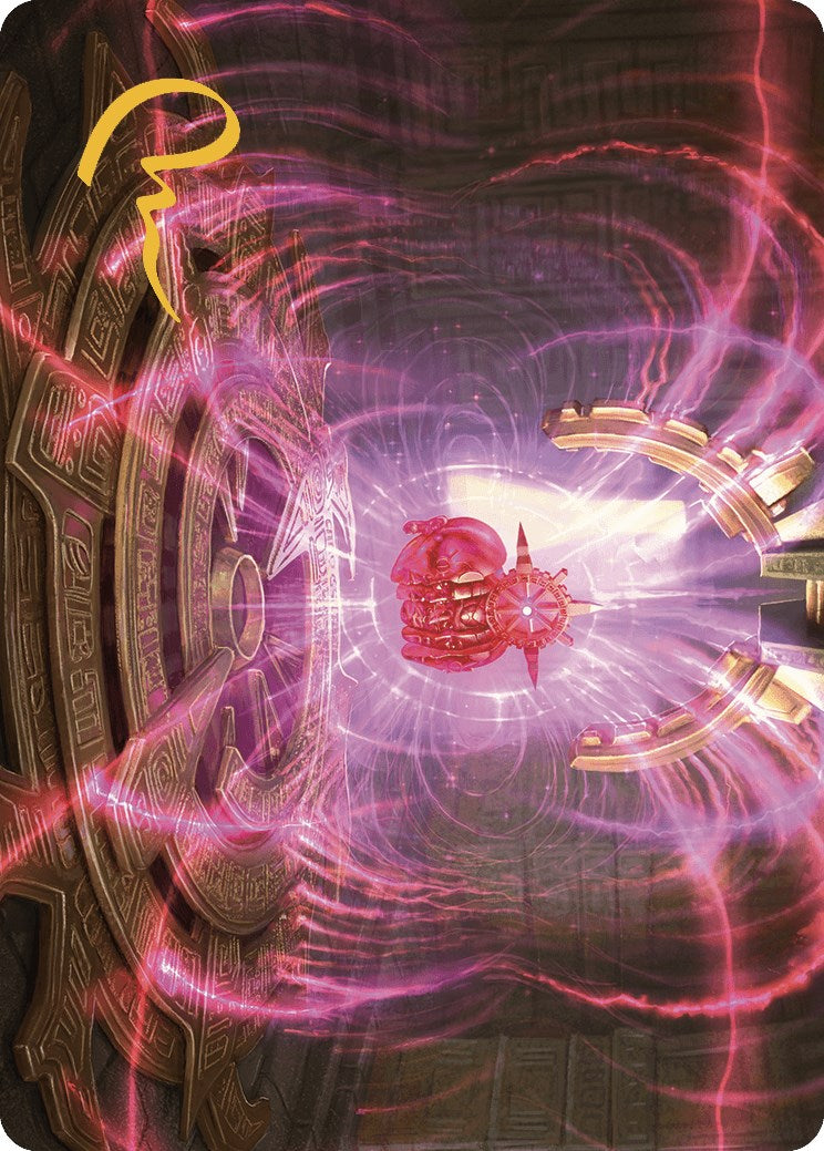 Locus of Enlightenment Art Card (Gold-Stamped Signature) [The Lost Caverns of Ixalan Art Series] | GnG Games