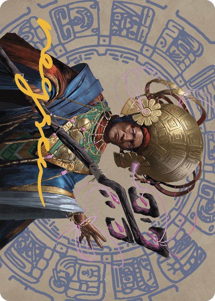 Akal Pakal, First Among Equals Art Card (46/81) (Gold-Stamped Signature) [The Lost Caverns of Ixalan Art Series] | GnG Games