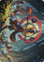 Sunfrill Imitator Art Card (Gold-Stamped Signature) [The Lost Caverns of Ixalan Art Series] | GnG Games