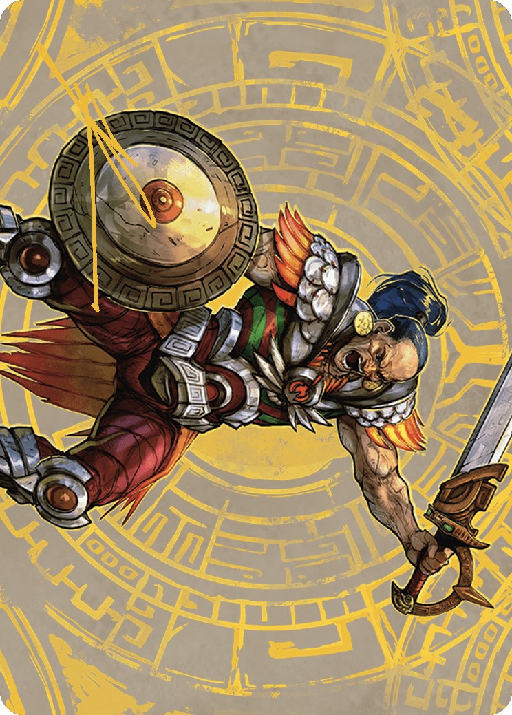 Inti, Seneschal of the Sun Art Card (Gold-Stamped Signature) [The Lost Caverns of Ixalan Art Series] | GnG Games