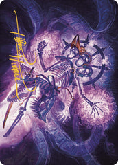 The Grim Captain Art Card (Gold-Stamped Signature) [The Lost Caverns of Ixalan Art Series] | GnG Games