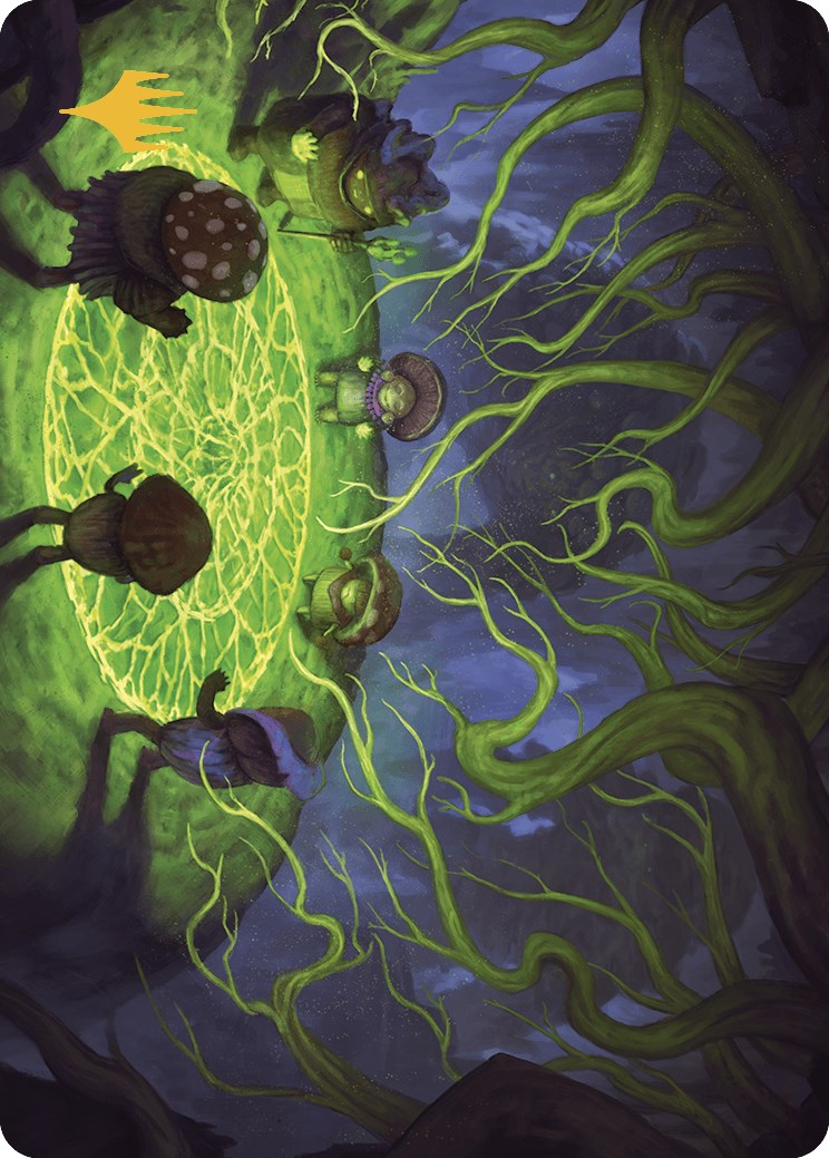 Growing Rites of Itlimoc Art Card (Gold-Stamped Planeswalker Symbol) [The Lost Caverns of Ixalan Art Series] | GnG Games