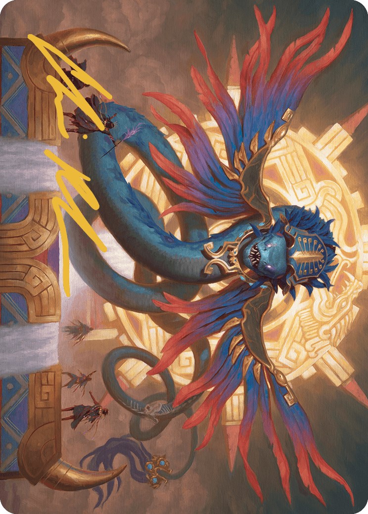 Ojer Pakpatiq, Deepest Epoch Art Card (13/81) (Gold-Stamped Signature) [The Lost Caverns of Ixalan Art Series] | GnG Games