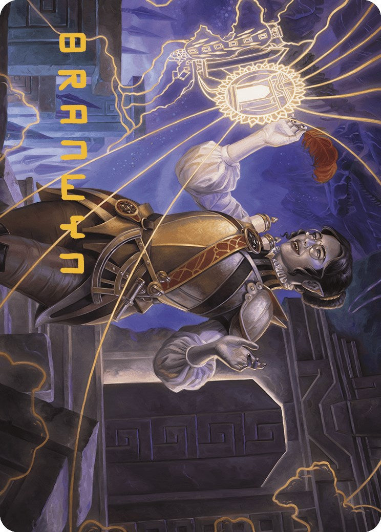Amalia Benavides Aguirre Art Card (33/81) (Gold-Stamped Signature) [The Lost Caverns of Ixalan Art Series] | GnG Games