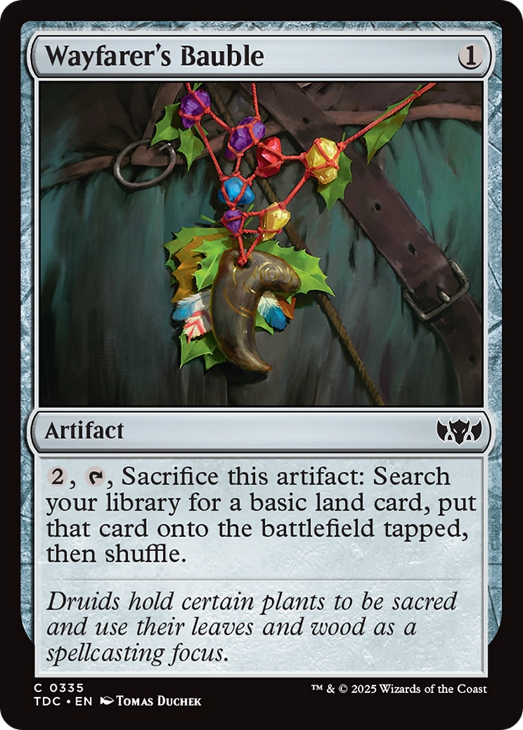 Wayfarer's Bauble [Tarkir: Dragonstorm Commander] | GnG Games