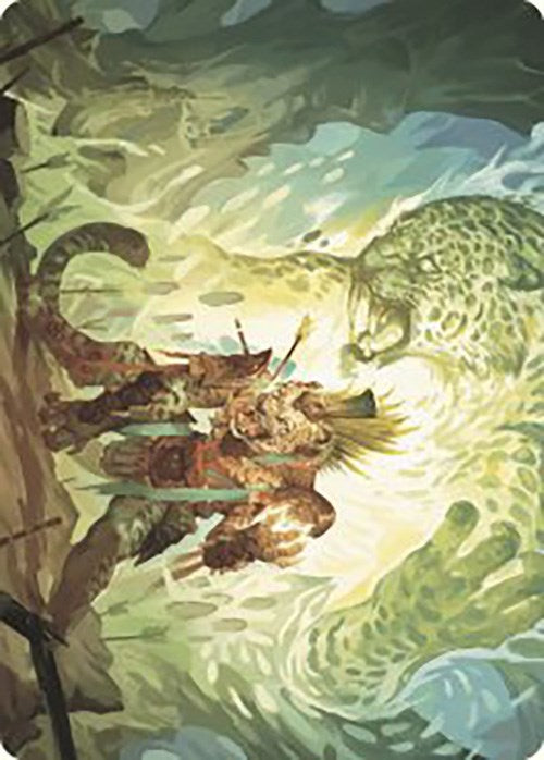Might of the Ancestors Art Card [The Lost Caverns of Ixalan Art Series] | GnG Games