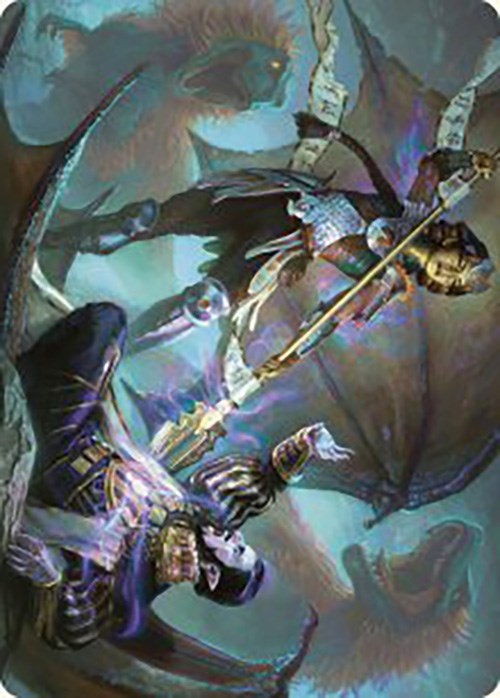 Huatli's Final Strike Art Card [The Lost Caverns of Ixalan Art Series] | GnG Games