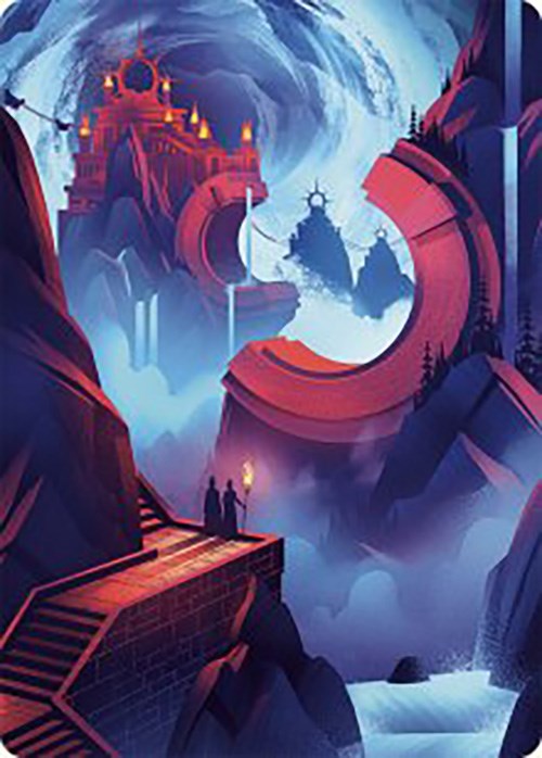 Mountain Art Card [The Lost Caverns of Ixalan Art Series] | GnG Games