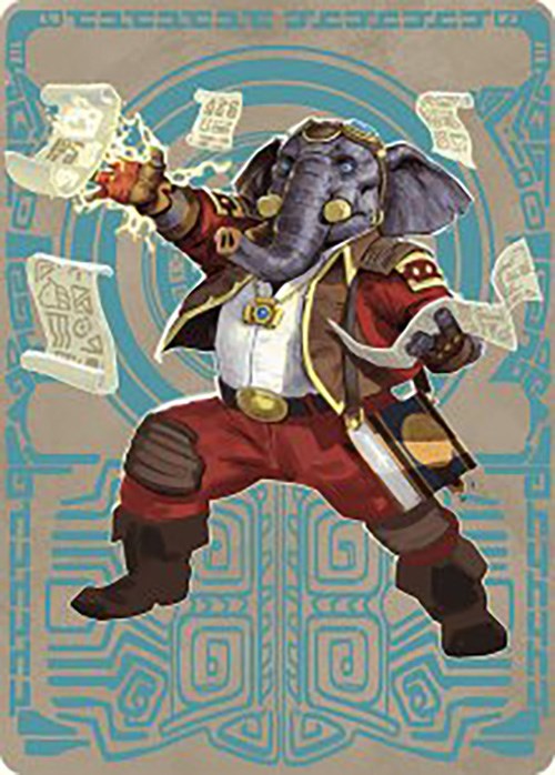 Quintorius Kand Art Card (65/81) [The Lost Caverns of Ixalan Art Series] | GnG Games