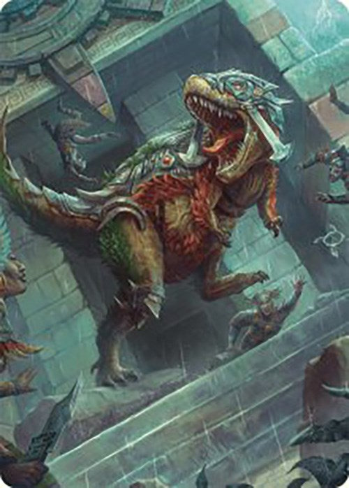 Carnage Tyrant Art Card [The Lost Caverns of Ixalan Art Series] | GnG Games