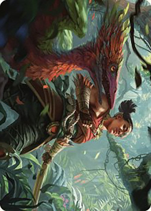 Wayta, Trainer Prodigy Art Card [The Lost Caverns of Ixalan Art Series] | GnG Games