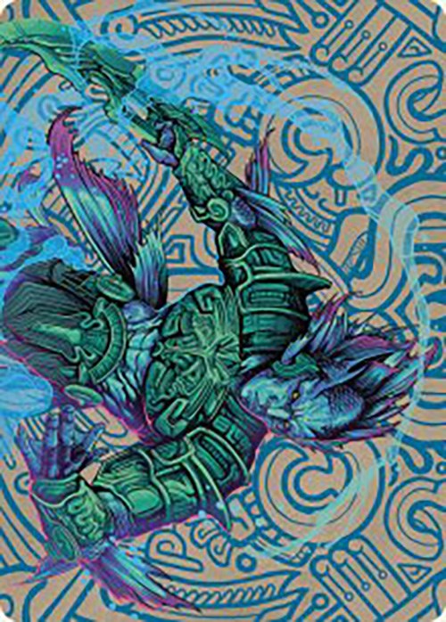 Hakbal of the Surging Soul Art Card [The Lost Caverns of Ixalan Art Series] | GnG Games