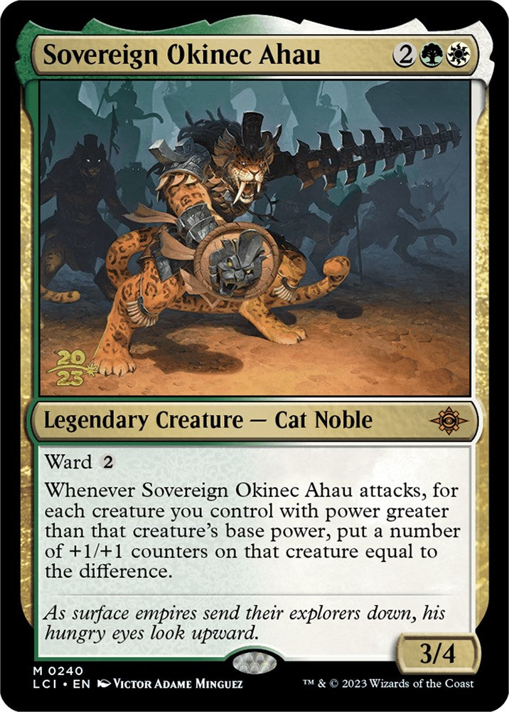 Sovereign Okinec Ahau [The Lost Caverns of Ixalan Prerelease Cards] | GnG Games