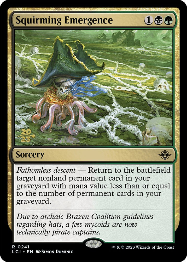 Squirming Emergence [The Lost Caverns of Ixalan Prerelease Cards] | GnG Games