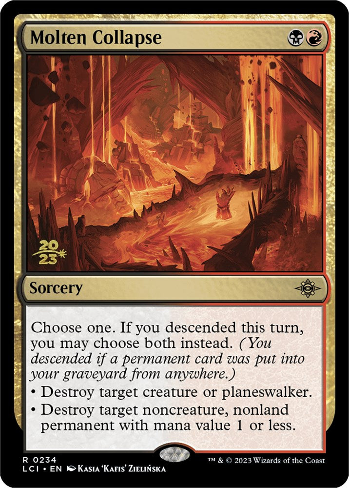 Molten Collapse [The Lost Caverns of Ixalan Prerelease Cards] | GnG Games