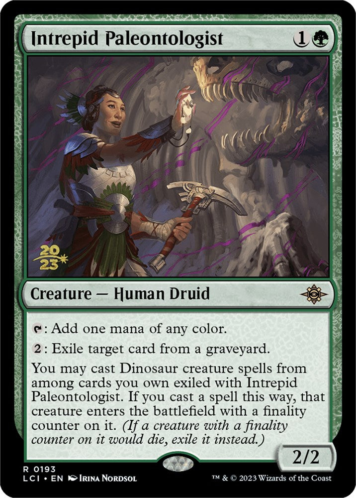 Intrepid Paleontologist [The Lost Caverns of Ixalan Prerelease Cards] | GnG Games