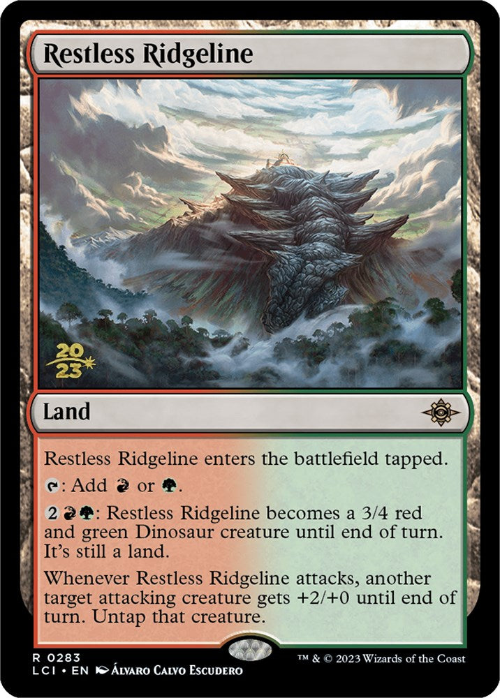 Restless Ridgeline [The Lost Caverns of Ixalan Prerelease Cards] | GnG Games