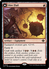 Dire Flail // Dire Blunderbuss [The Lost Caverns of Ixalan Prerelease Cards] | GnG Games