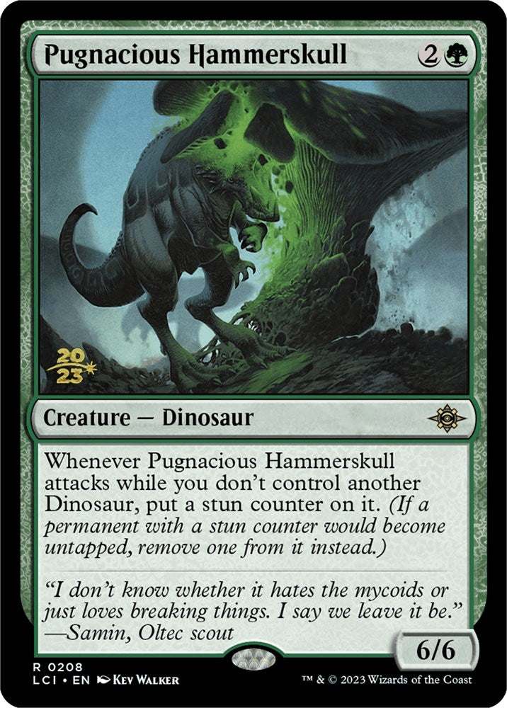 Pugnacious Hammerskull [The Lost Caverns of Ixalan Prerelease Cards] | GnG Games