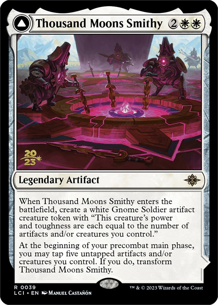 Thousand Moons Smithy // Barracks of the Thousand [The Lost Caverns of Ixalan Prerelease Cards] | GnG Games