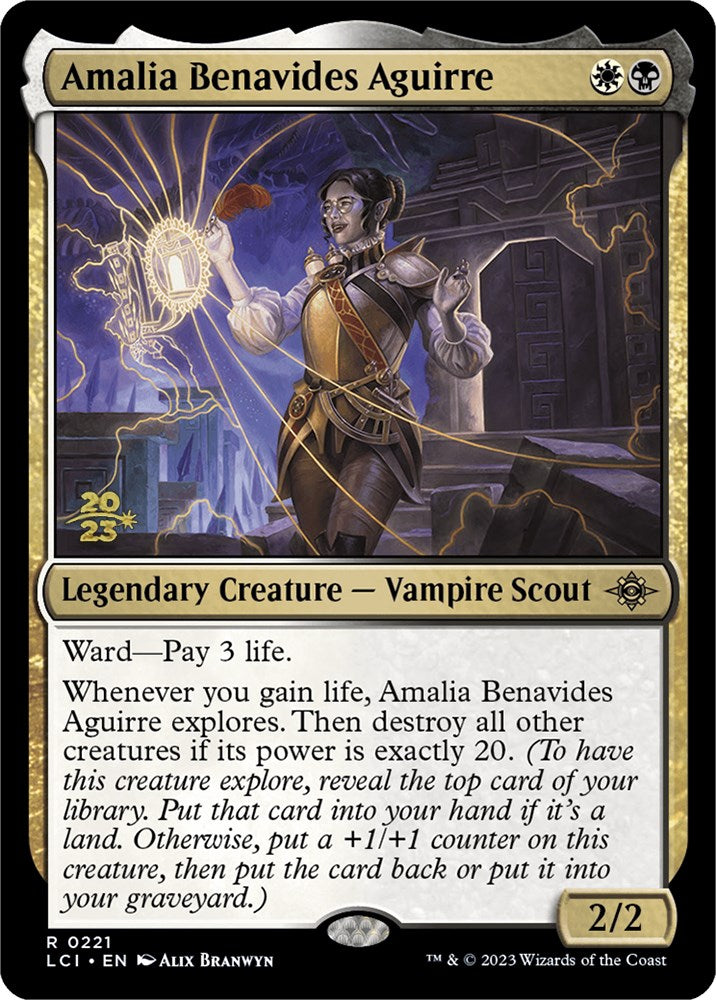 Amalia Benavides Aguirre [The Lost Caverns of Ixalan Prerelease Cards] | GnG Games