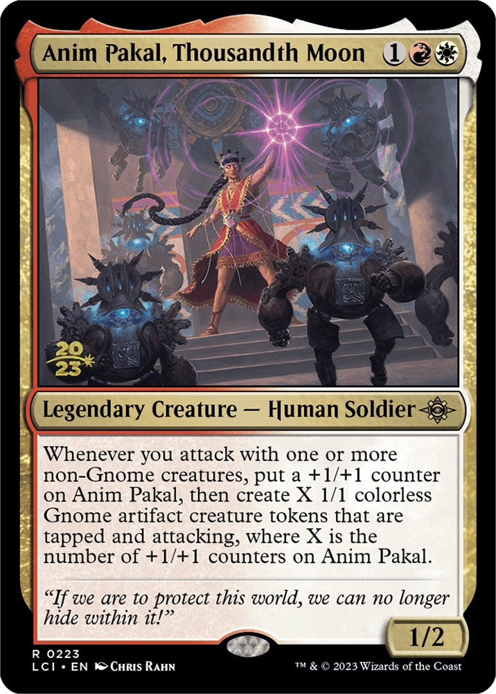 Anim Pakal, Thousandth Moon [The Lost Caverns of Ixalan Prerelease Cards] | GnG Games