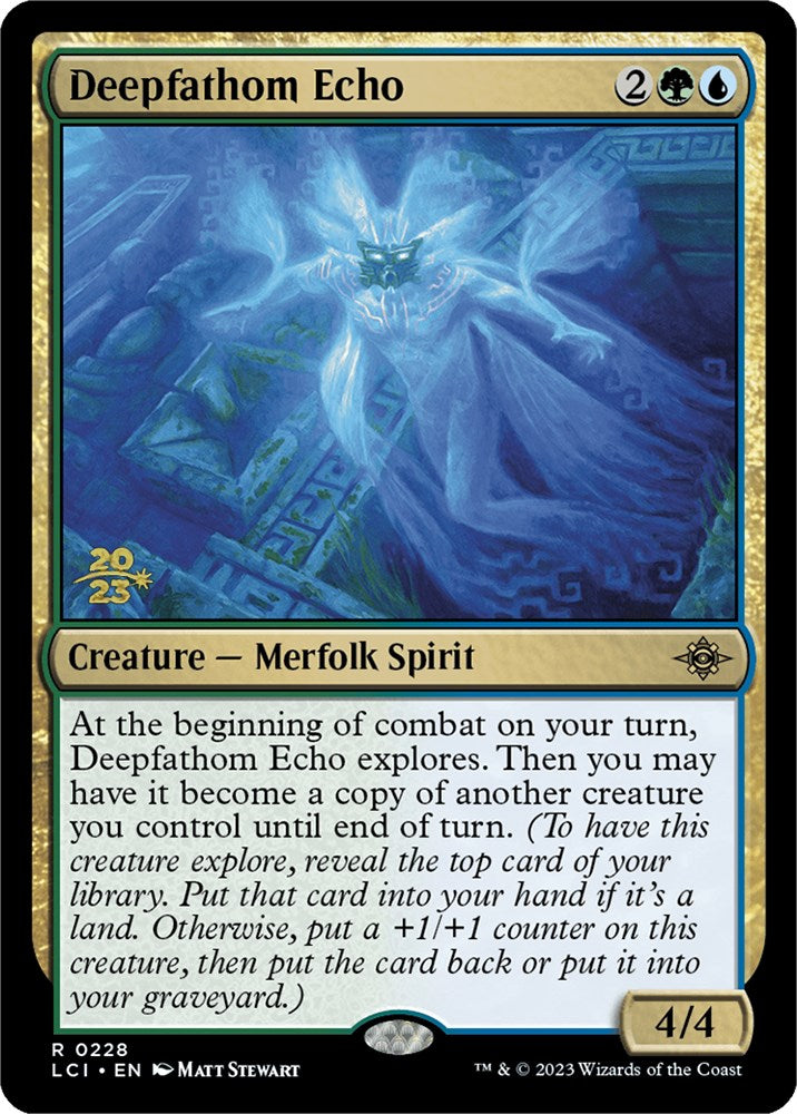 Deepfathom Echo [The Lost Caverns of Ixalan Prerelease Cards] | GnG Games