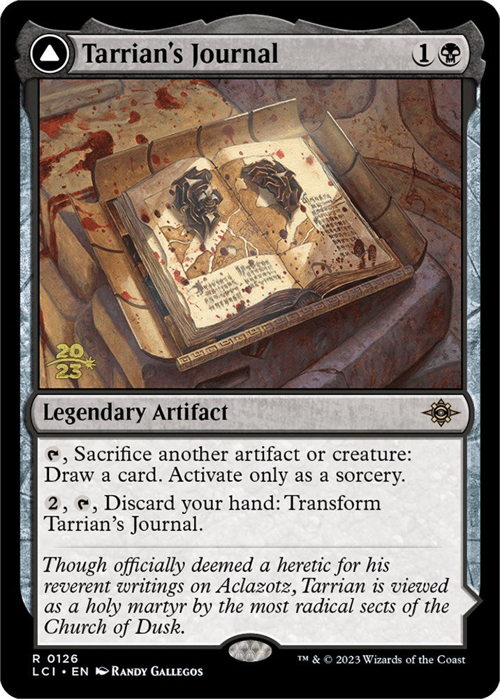 Tarrian's Journal // The Tomb of Aclazotz [The Lost Caverns of Ixalan Prerelease Cards] | GnG Games