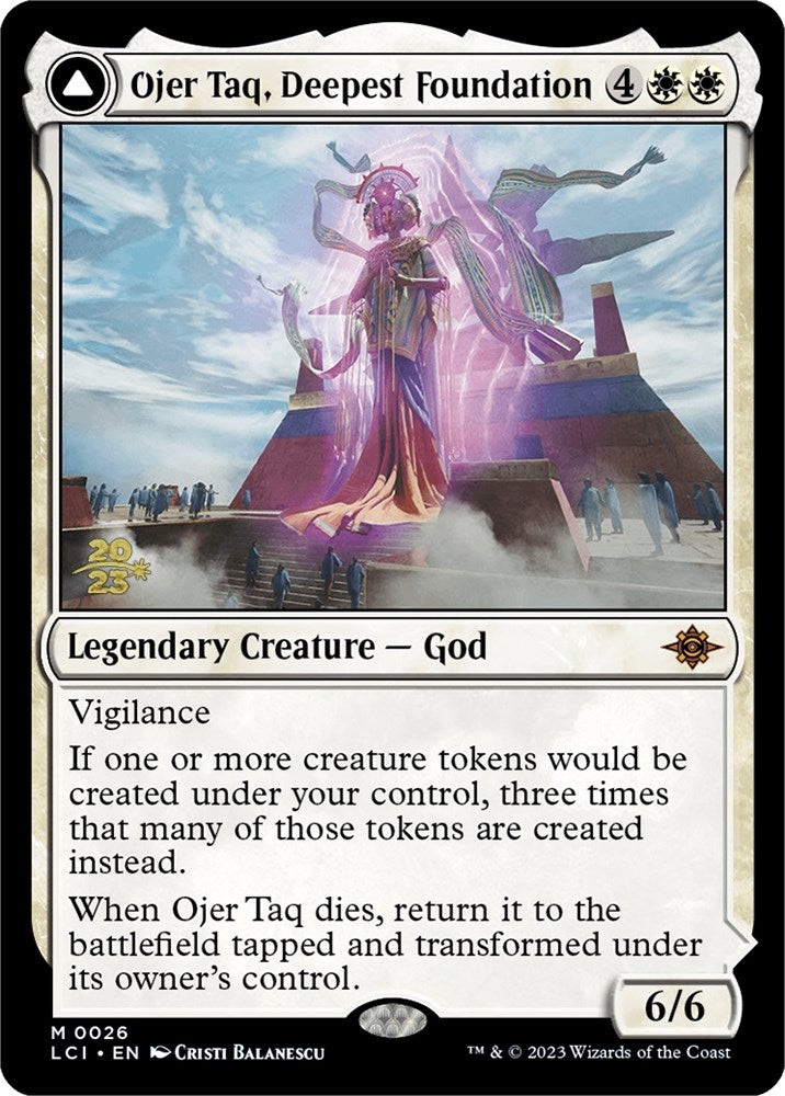 Ojer Taq, Deepest Foundation // Temple of Civilization [The Lost Caverns of Ixalan Prerelease Cards] | GnG Games