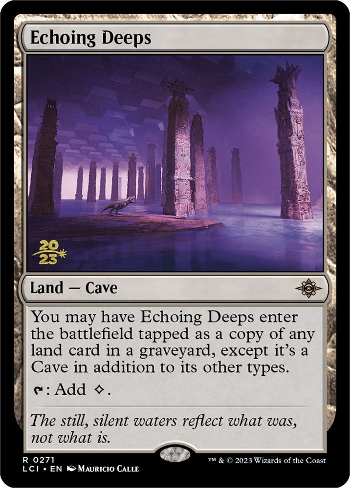 Echoing Deeps [The Lost Caverns of Ixalan Prerelease Cards] | GnG Games