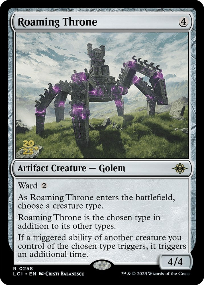 Roaming Throne [The Lost Caverns of Ixalan Prerelease Cards] | GnG Games