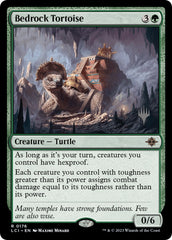 Bedrock Tortoise (Promo Pack) [The Lost Caverns of Ixalan Promos] | GnG Games