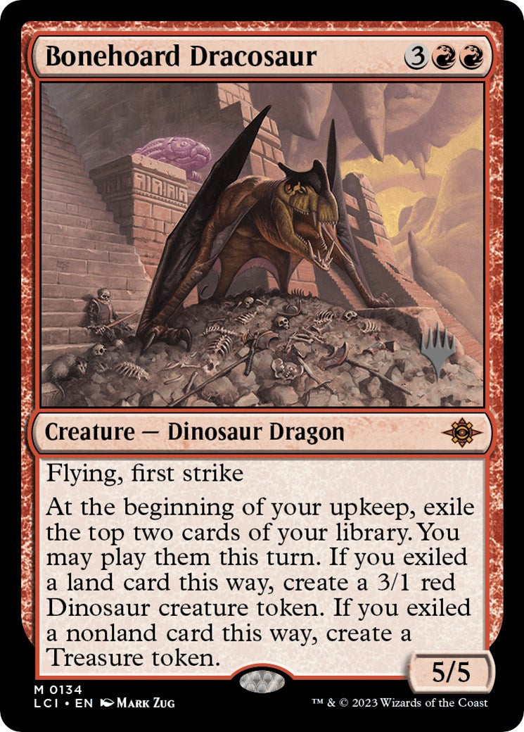 Bonehoard Dracosaur (Promo Pack) [The Lost Caverns of Ixalan Promos] | GnG Games