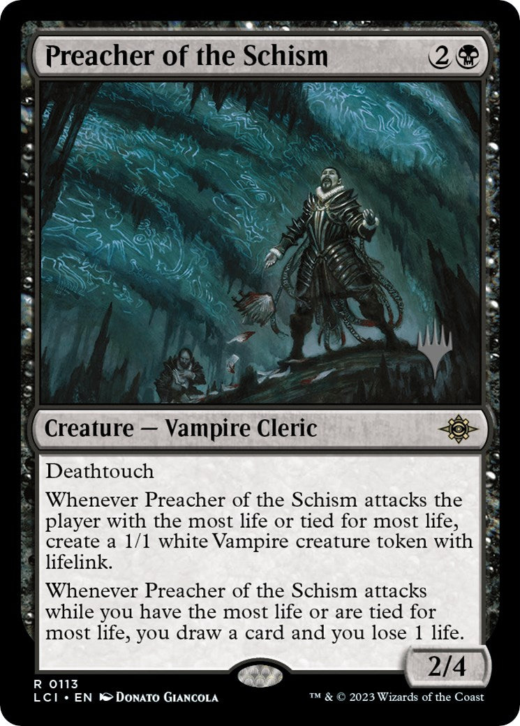 Preacher of the Schism (Promo Pack) [The Lost Caverns of Ixalan Promos] | GnG Games