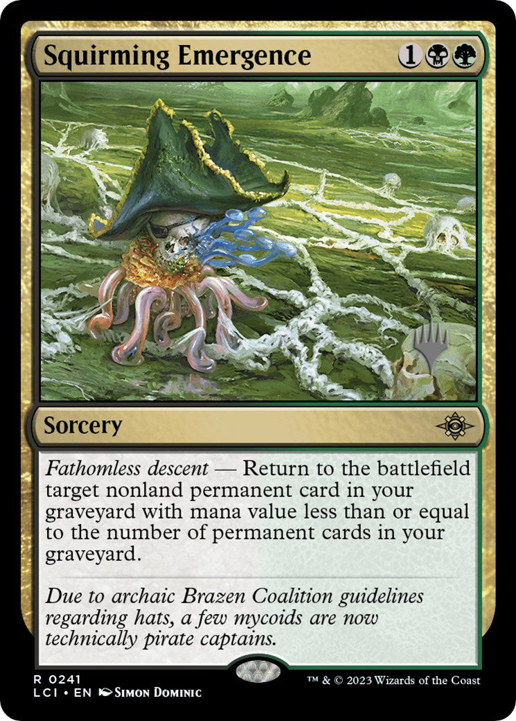 Squirming Emergence (Promo Pack) [The Lost Caverns of Ixalan Promos] | GnG Games