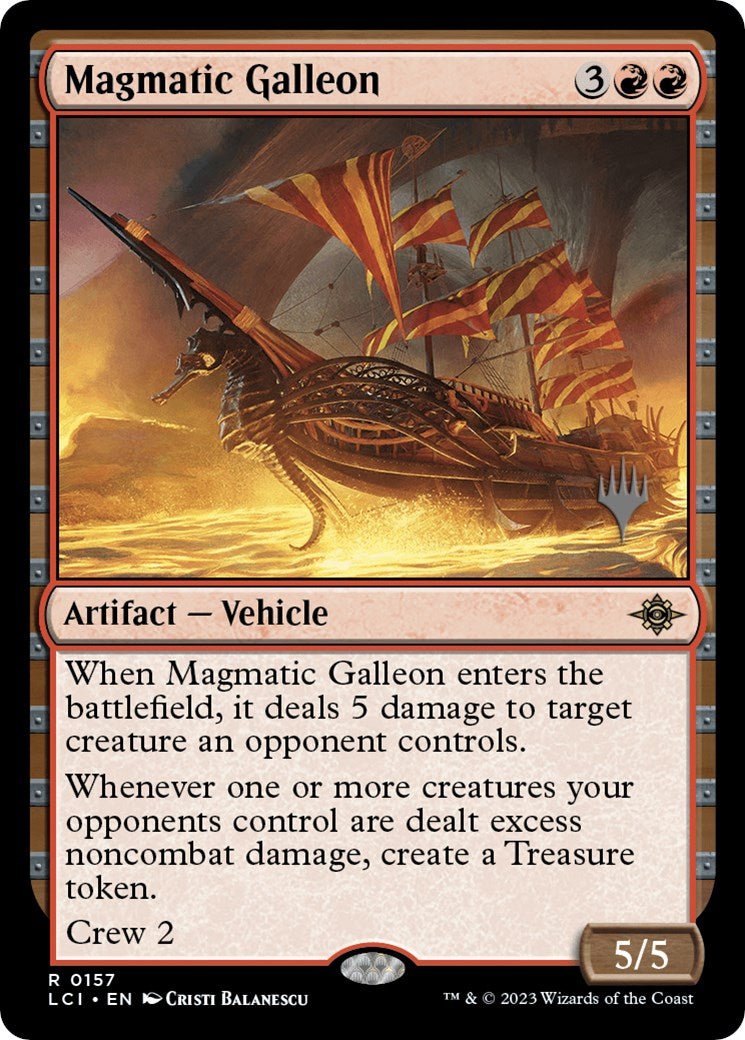 Magmatic Galleon (Promo Pack) [The Lost Caverns of Ixalan Promos] | GnG Games