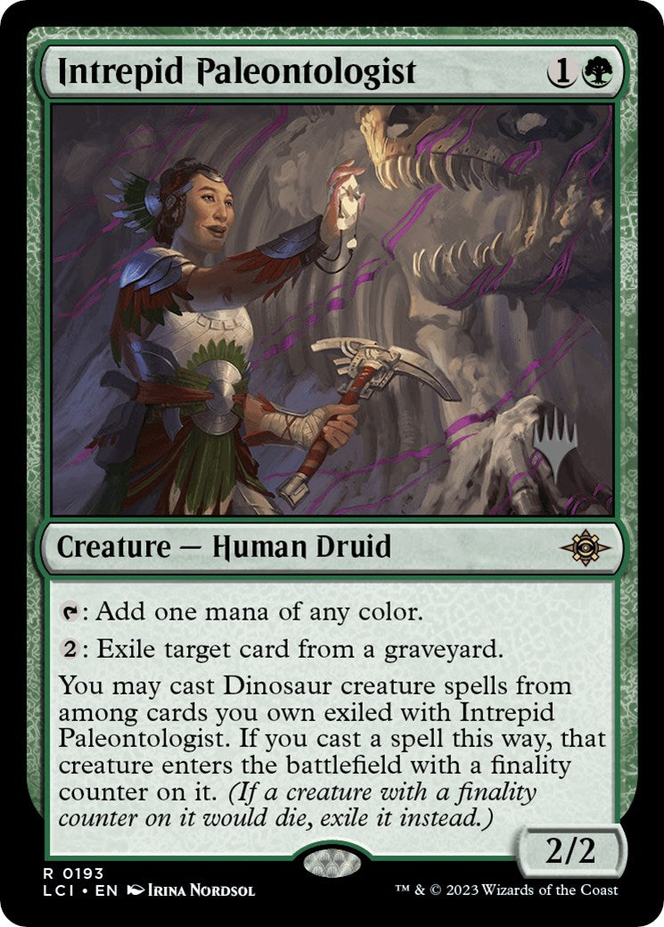 Intrepid Paleontologist (Promo Pack) [The Lost Caverns of Ixalan Promos] | GnG Games