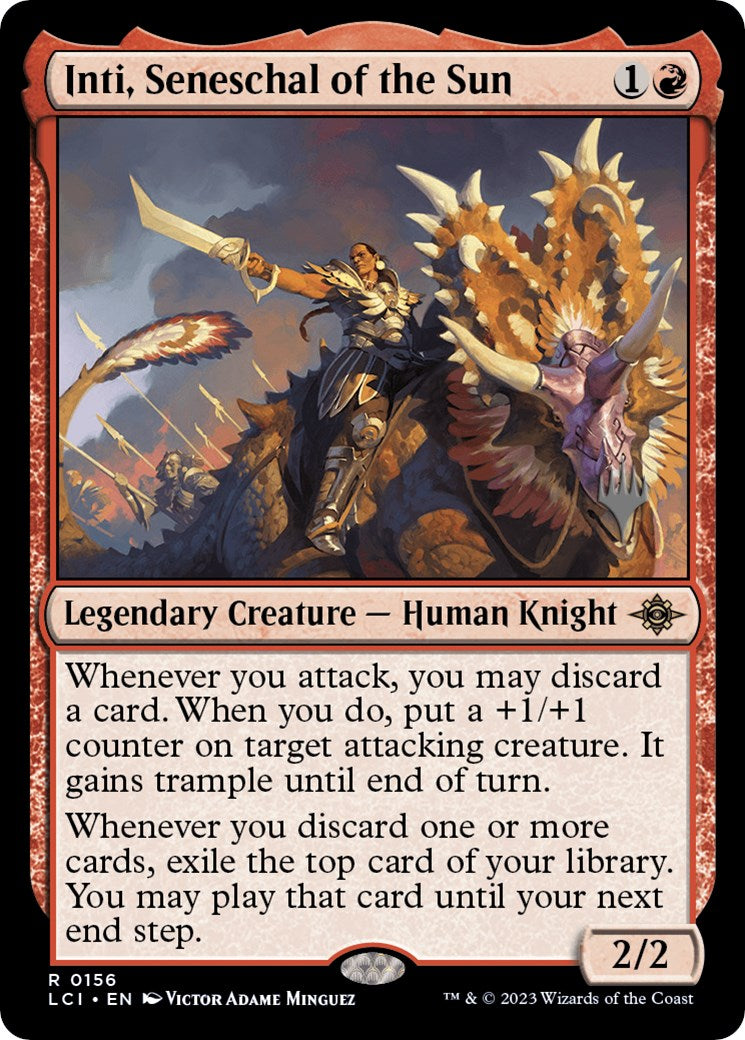 Inti, Seneschal of the Sun (Promo Pack) [The Lost Caverns of Ixalan Promos] | GnG Games
