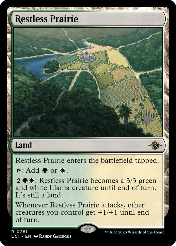 Restless Prairie (Promo Pack) [The Lost Caverns of Ixalan Promos] | GnG Games
