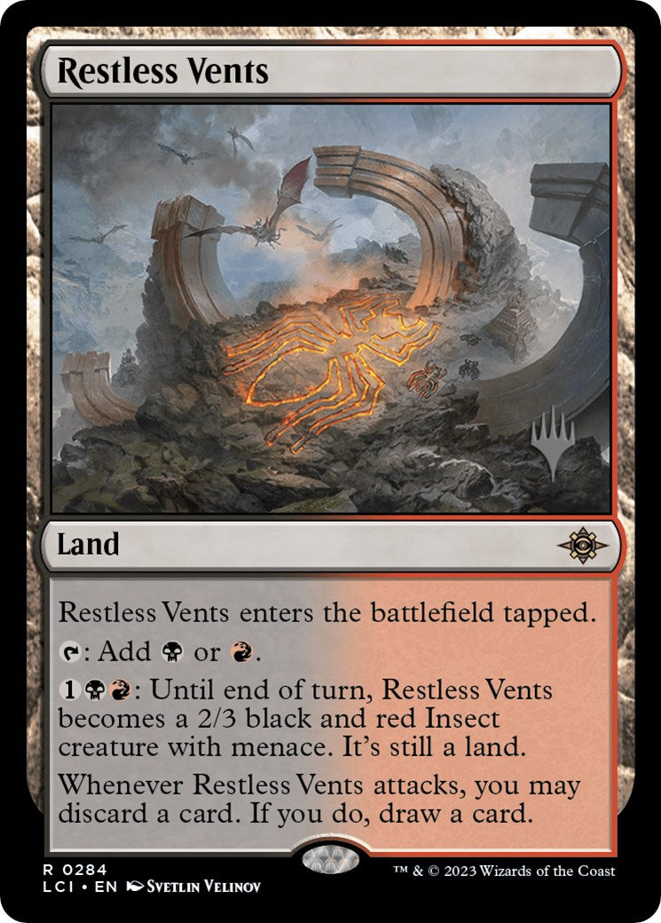 Restless Vents (Promo Pack) [The Lost Caverns of Ixalan Promos] | GnG Games