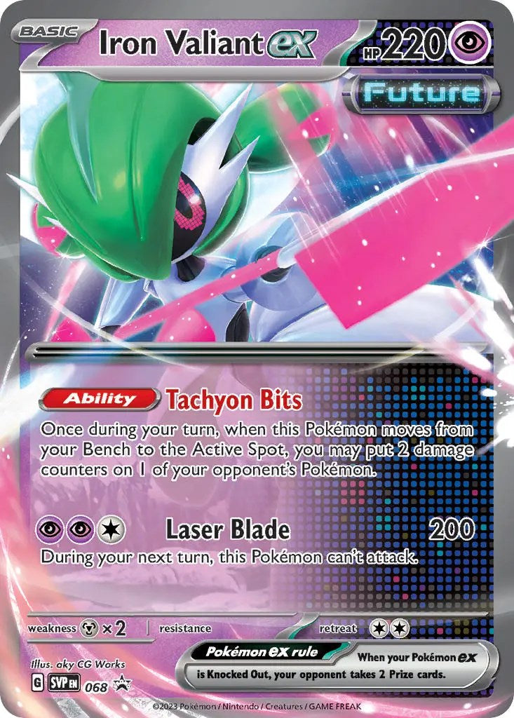 Iron Valiant ex (068) [Scarlet & Violet: Black Star Promos] | GnG Games