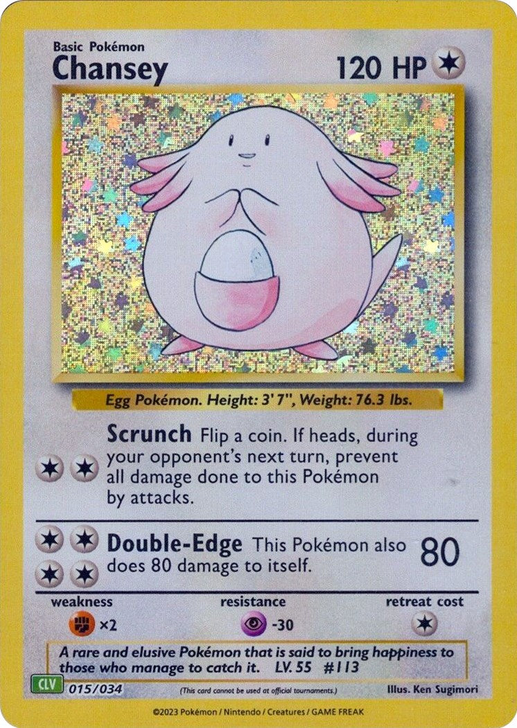 Chansey [Trading Card Game Classic] | GnG Games