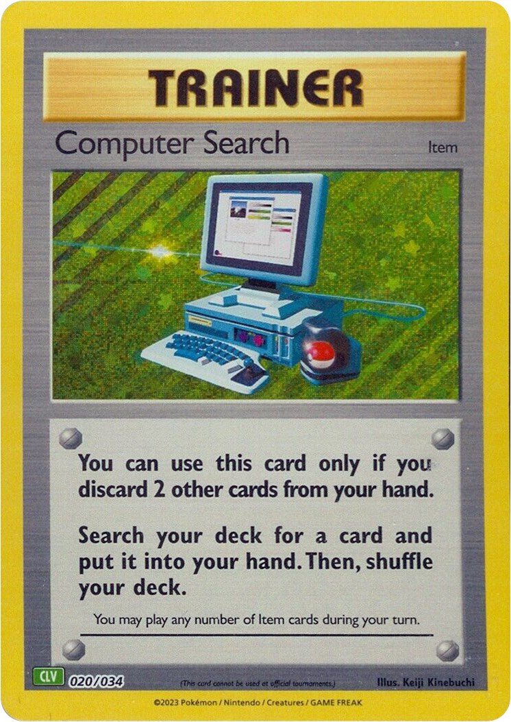 Computer Search (CLV) [Trading Card Game Classic] | GnG Games