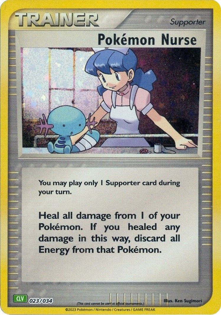 Pokemon Nurse (023/034) [Trading Card Game Classic] | GnG Games