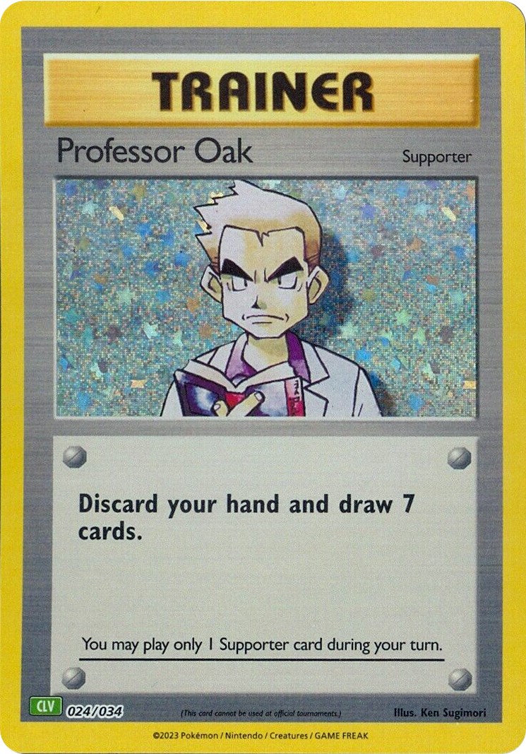 Professor Oak (CLV) [Trading Card Game Classic] | GnG Games