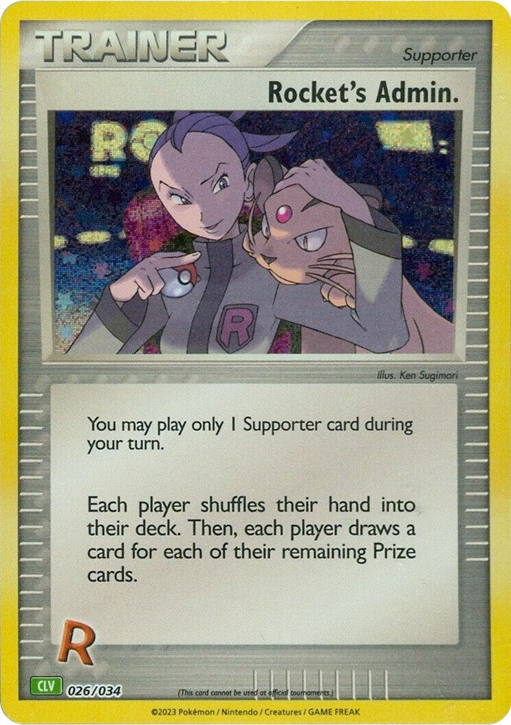 Rocket's Admin. (CLV) [Trading Card Game Classic] | GnG Games