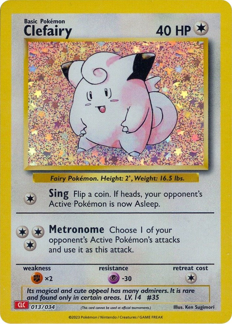 Clefairy [Trading Card Game Classic] | GnG Games