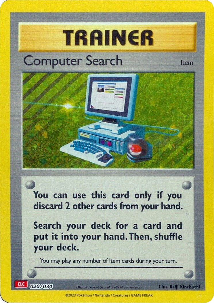 Computer Search (CLC) [Trading Card Game Classic] | GnG Games