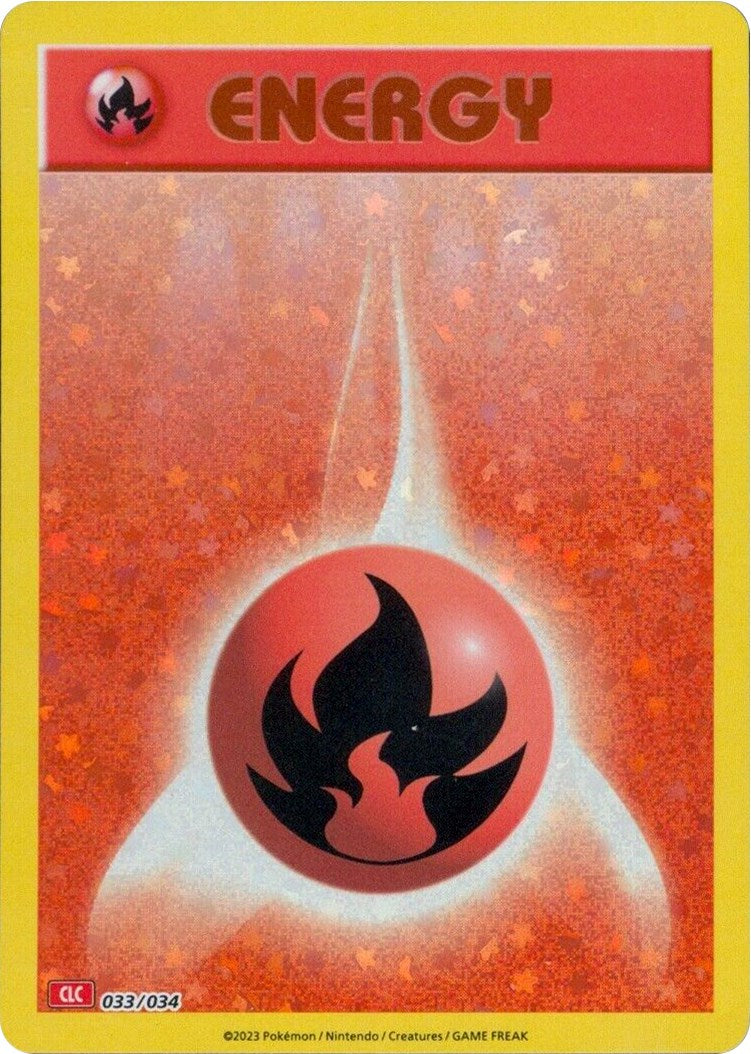 Basic Fire Energy [Trading Card Game Classic] | GnG Games