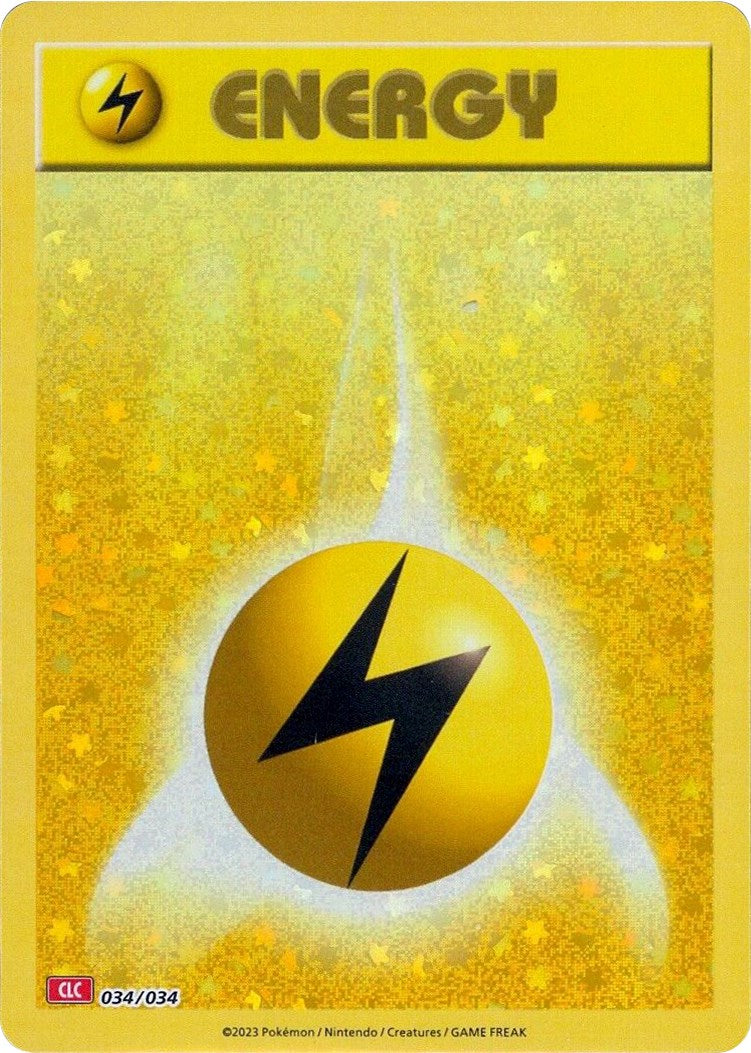 Basic Lightning Energy [Trading Card Game Classic] | GnG Games